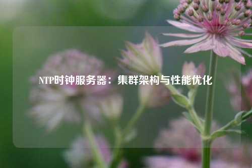 NTP時鐘服務器：集群架構與性能優化